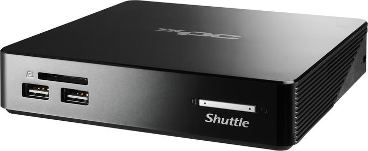 Actual product image Shuttle nano NS02EV2 RK3368 /16GBeMMC PoE Android (Rockchip RK3368)