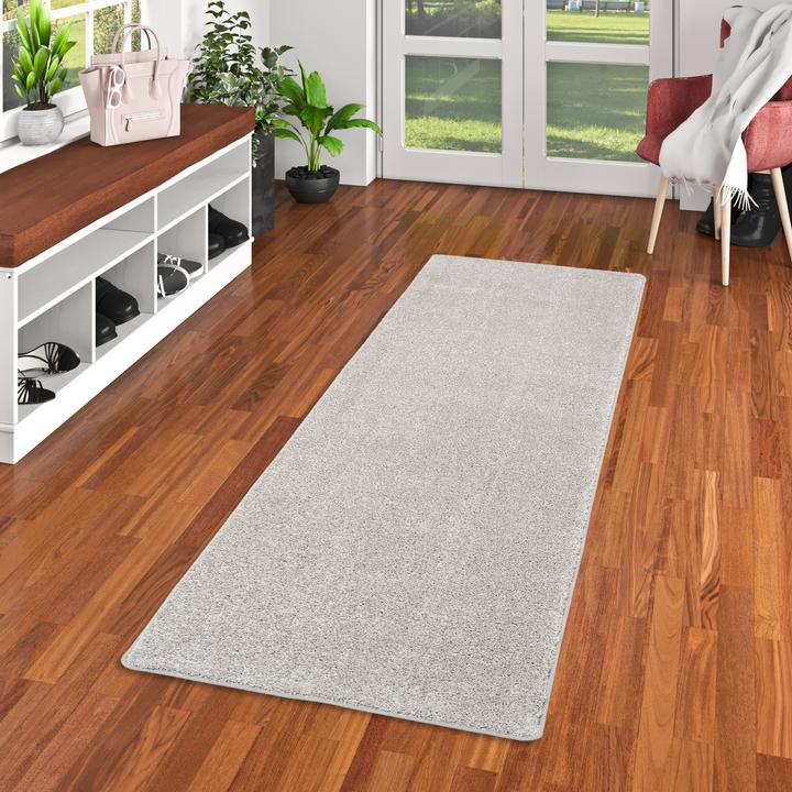 Produktbild Snapstyle Hochflor Velours Teppich Läufer Mona (80 x 160 cm)