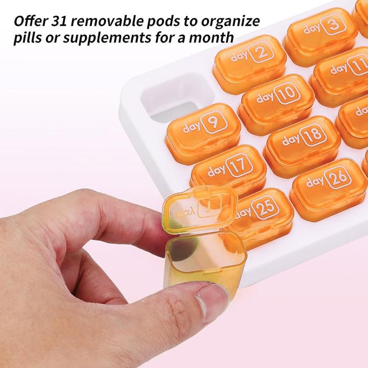Actual product image Cbx Tablet Box Month - 31 days