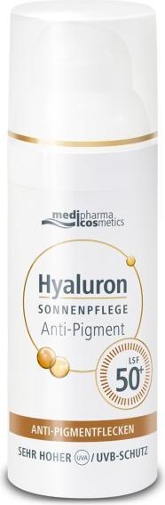 Actual product image Dr. Theiss Hyaluron Sunp. Face Anti-Pig.&Anti-Age SPF50, 50 ml CRE (Sun cream face, SPF 50+, 50 ml)