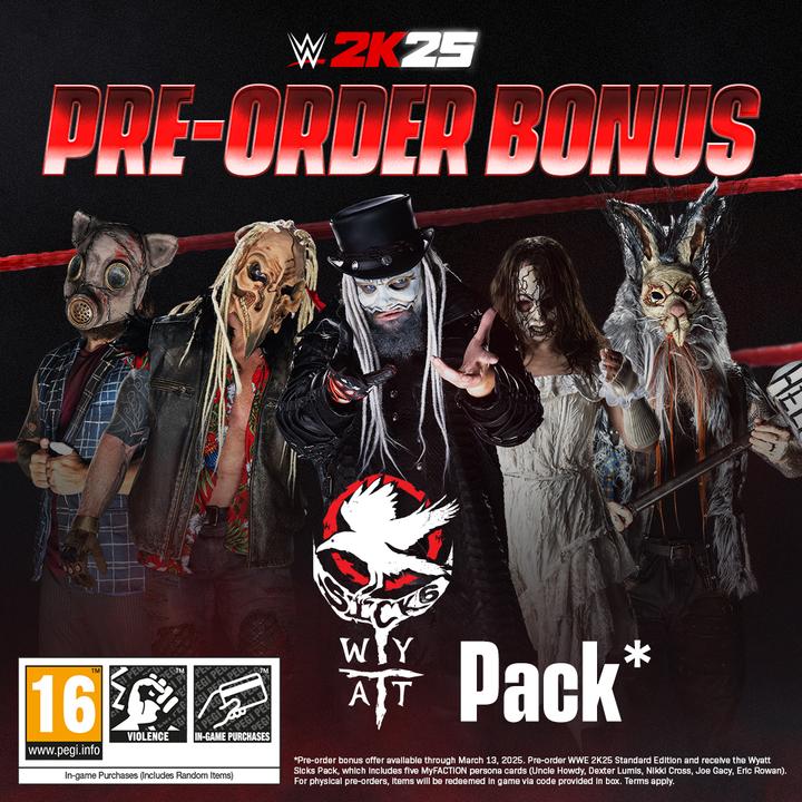 Actual product image 2K Games WWE 2K25 (Xbox One S, Xbox Series X, EN)