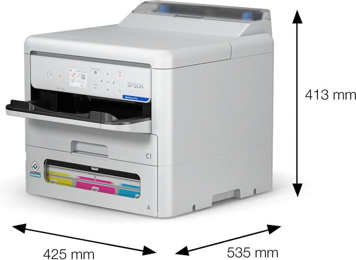 Actual product image Epson WorkForce Pro EP-C800RDW Inkjet Multifunction Printer 25ppm (Colour)