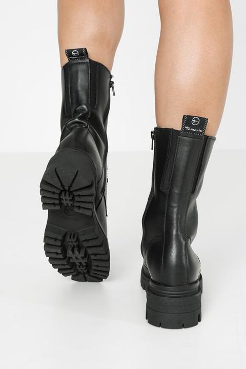 Image du produit Tamaris Bottines plateau en cuir (37)