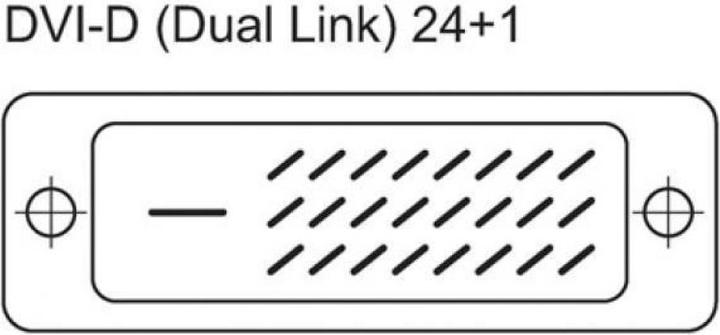 Actual product image Techly Dvi — Dvi (1.80 m, DVI)