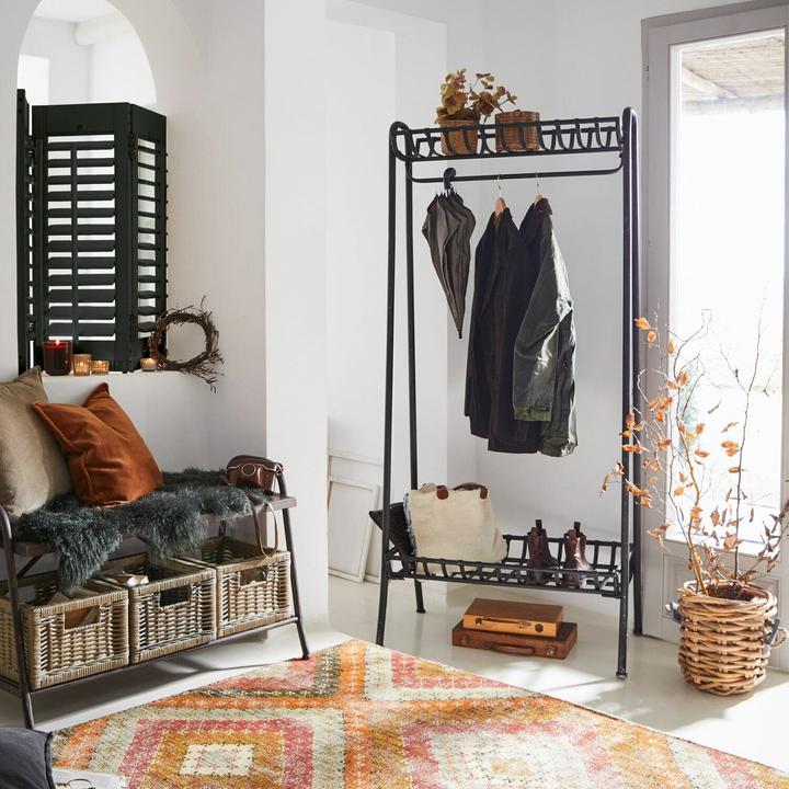 Image du produit Loberon Portemanteau Downey noir antique