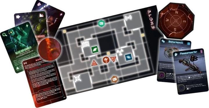 Produktbild Horrible Guild HR005 - ALONE, Brettspiel, 2-4 Spieler, ab 14 Jahren (DE-Ausgabe) (Deutsch)