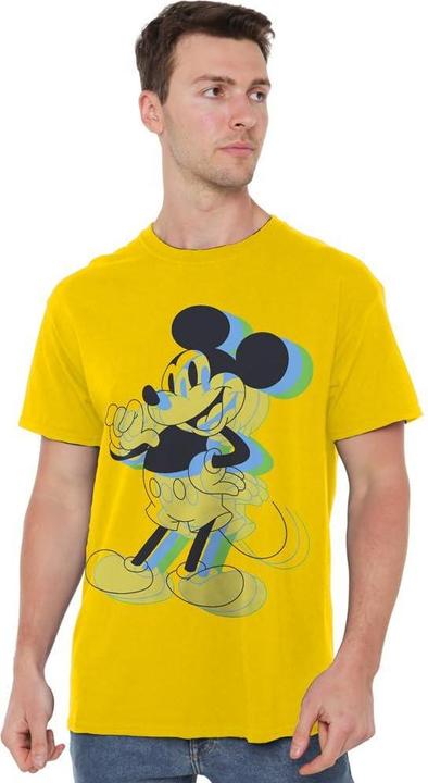 Actual product image Disney Mens Trippy Mickey Mouse T-Shirt (M)