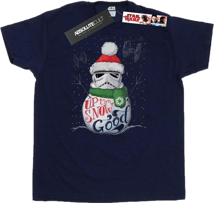 Immagine prodotto Star Wars Stormtrooper Up To Snow Good Maglietta Uomo (L)