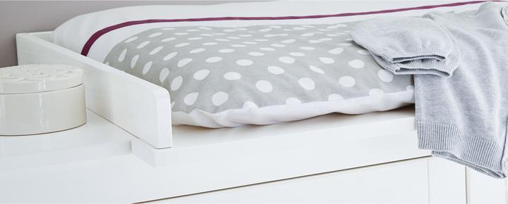 Produktbild Pinolino Sparset Nina breit (Babybett, Wickelkommode)