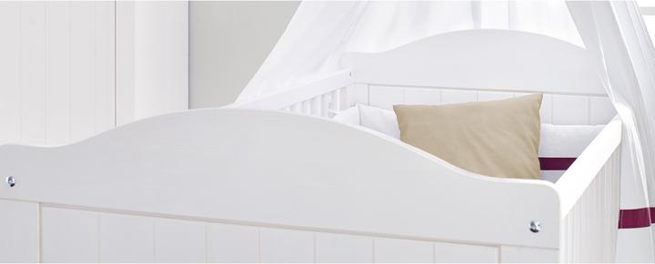 Produktbild Pinolino Sparset Nina breit (Babybett, Wickelkommode)