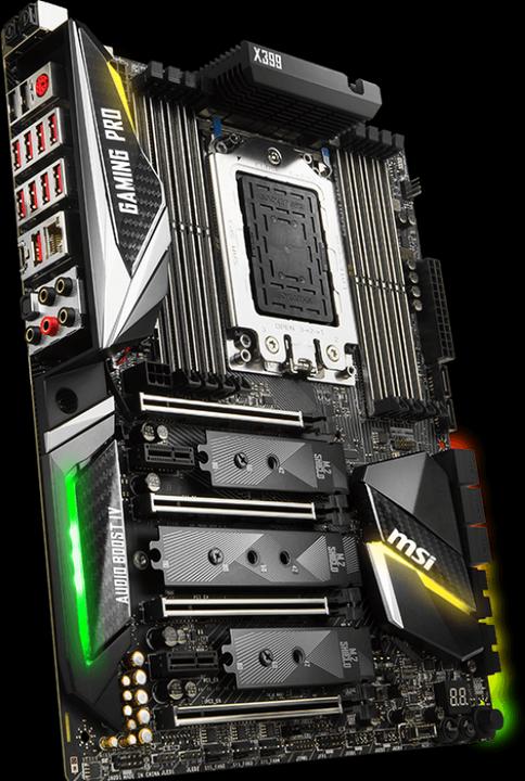 Produktbild MSI Gaming Pro Carbon AC (TR4, AMD X399, ATX)