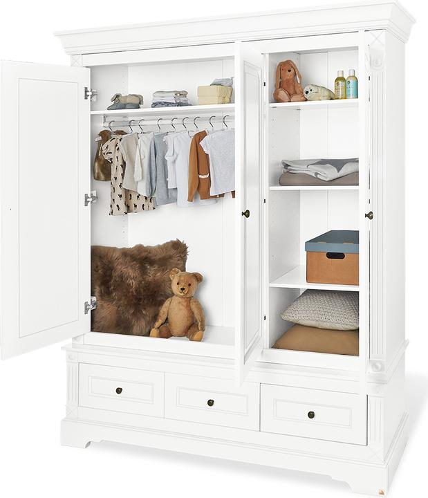 Produktbild Pinolino Emilia (Babybett, Wickelkommode, Kinderkleiderschrank)