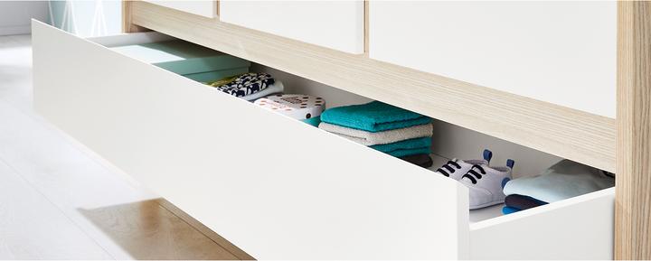 Actual product image Pinolino Flow (Baby cot, Changing unit, Children's wardrobes)