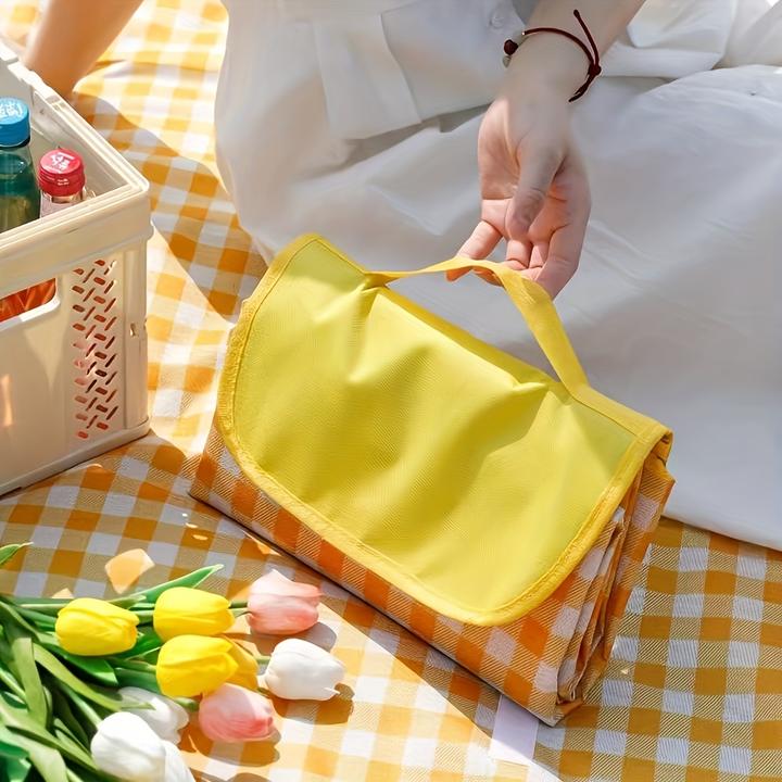 Immagine prodotto PhoneLook Grosse tragbare Picknickdecke für Strand/Camping (200 x 200 cm) faltbar mit Aufbewahrungstasche