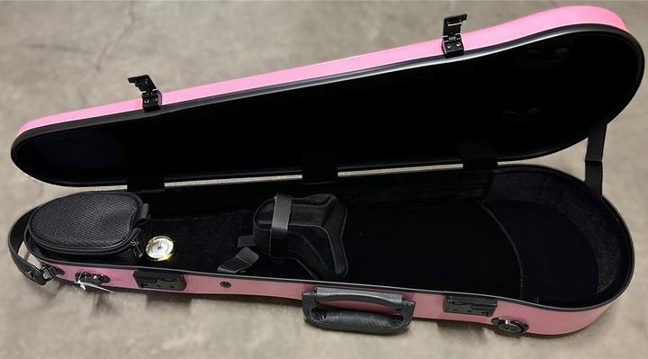Actual product image JML Violin case 4/4 Pink Polycarbon (violin)