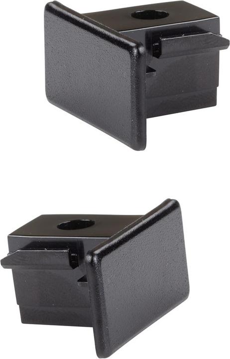 Produktbild famlights 1-Phasen Schienensystem-Set 2 Meter inkl. 3 Spots in Schw