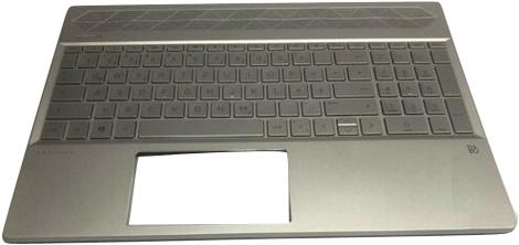Actual product image HP L26321-041 Notebook spare part housing lower part+keyboard