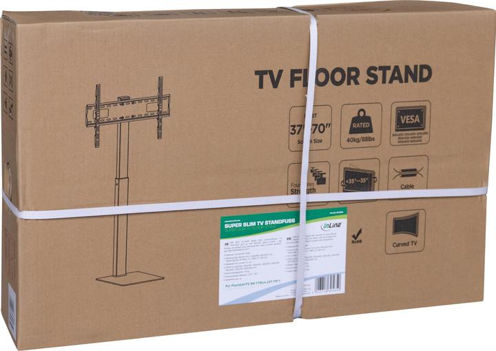 Immagine prodotto InLine TV-Standfuss (Universale, 70", 40 kg)