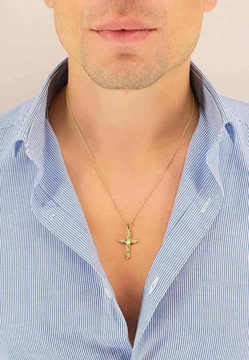 Produktbild Muau Kreuz (Weissgold, Gelbgold, Rotgold oder Silber)
