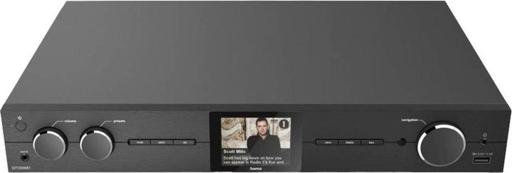 Actual product image Hama HiFi-Tuner DIT2006BT (DAB, FM, DAB+, Web radio, Wi-Fi, Bluetooth)