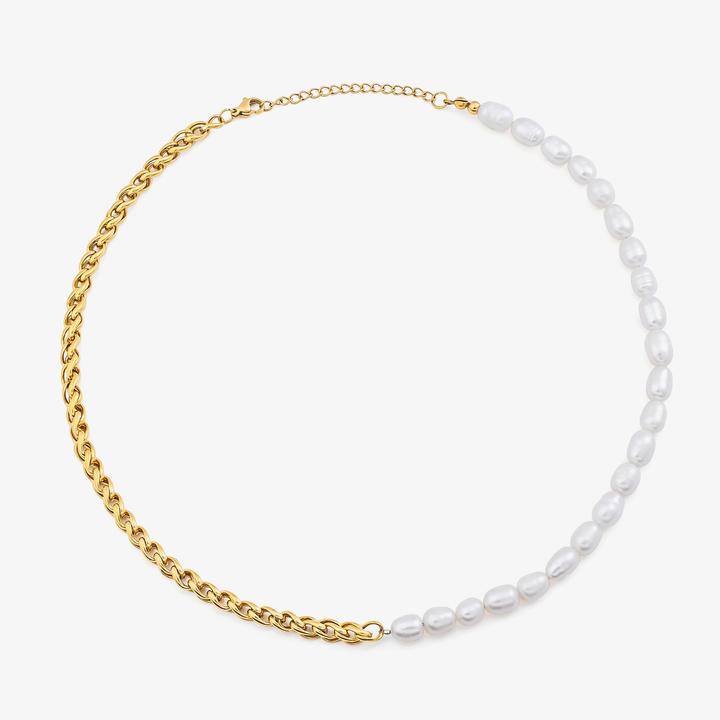 Produktbild Sensora Jewelry Cuban Pearl Halskette (Edelstahl)