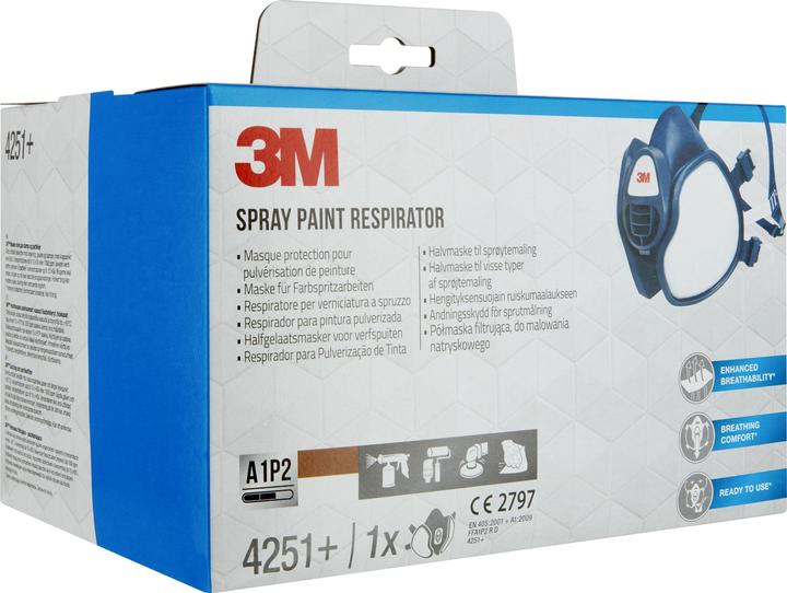 Image du produit 3M Masque de protection respiratoire DUPLIKAT (FFA1P2 R D, 1 x)