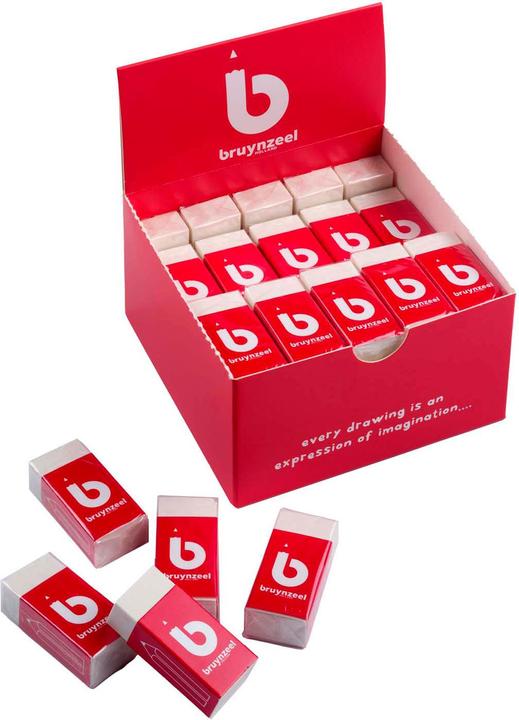 Actual product image Bruynzeel - Mittlerer Radiergummi aus Kunststoff, 1.
