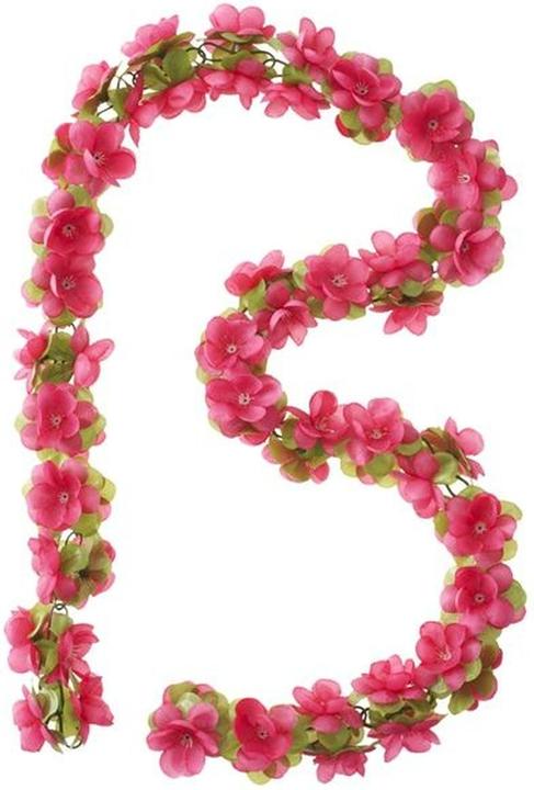 Basil FLOWER GARLAND, Blumengirlande, 170cm, fuchs