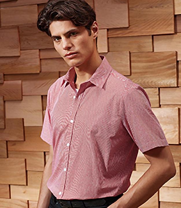 Image du produit Premier Chemise à manches courtes en vichy (XS)