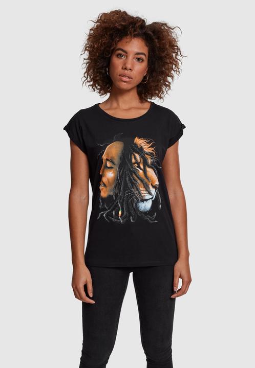 Immagine prodotto Merchcode Maglietta da donna Bob Marley Lion Face (XL)