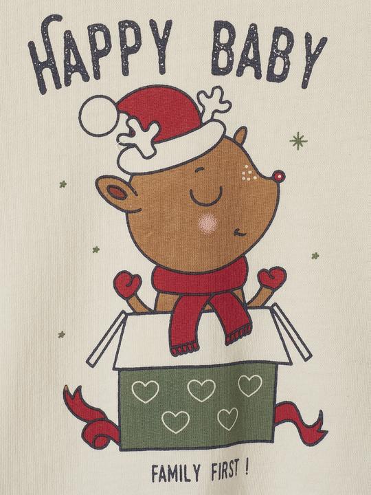 Actual product image Vertbaudet Baby Weihnachts-Schlafanzug Capsule Collection FAMILIE Oeko-Tex
