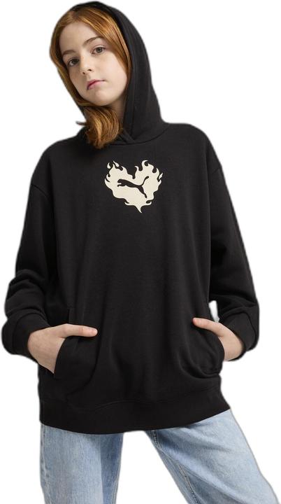Produktbild Puma FLAMING LOVE Hoodie TR G (152)
