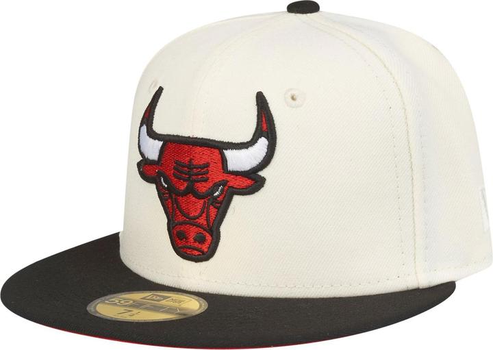 Produktbild New Era 59Fifty Cap - SIDEPATCH Chicago Bulls beige - 7 1/4 (7 1/4)