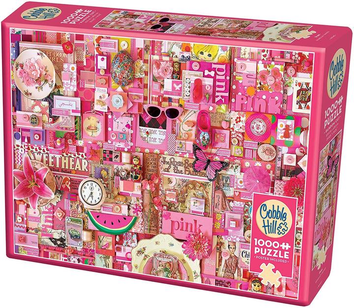 Produktbild Cobble Hill Puzzle 1000 pieces Pink (1000 Teile)