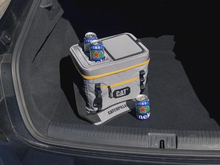 Produktbild Cat 24 Dosen Kühltasche mit Getränkehalter, Schnell-Luke (22.50 l)