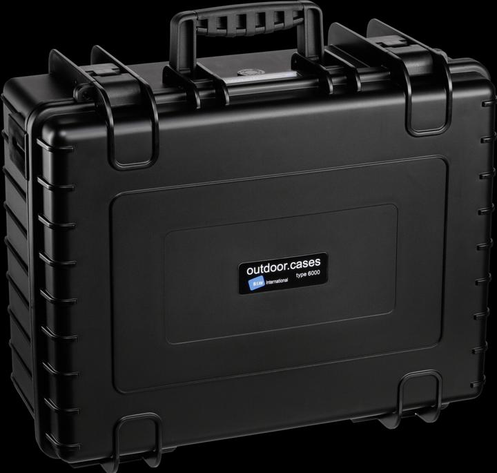 Actual product image B&W International Copter Case Type 6000/B with GoPro Karma Inlay (Drone case)