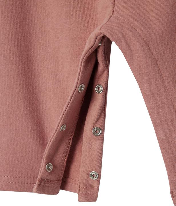 Produktbild Vertbaudet Mädchen Baby Sweat-Latzhose mit Rüschen, Bio-Baumwolle (62)