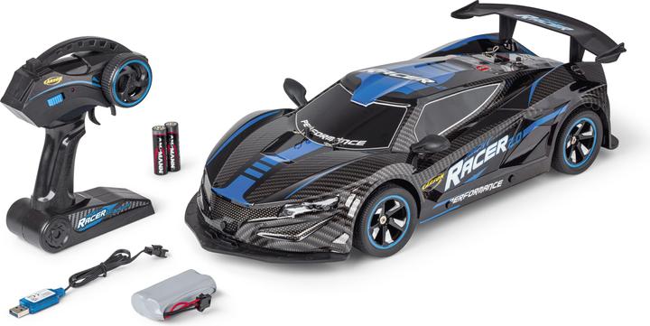 Actual product image Carson 1:10 Night Racer 2.0 2.4G 100% RTR blue (RTR Ready-to-Run)