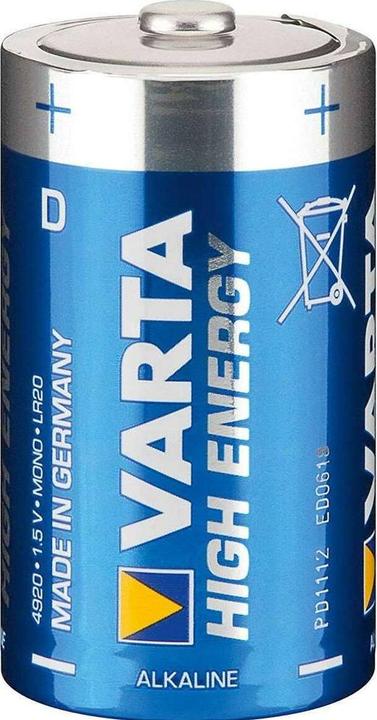 Immagine prodotto Varta potenza a lunga durata (4 pz., D, 16500 mAh)
