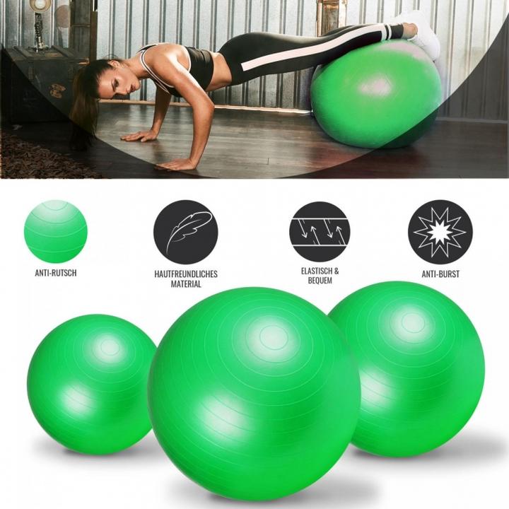 Image du produit Gorilla Sports Ballon d'exercice (65 cm)