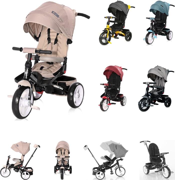 Immagine prodotto Lorelli Triciclo Jaguar 4 in 1 tetto pieghevole