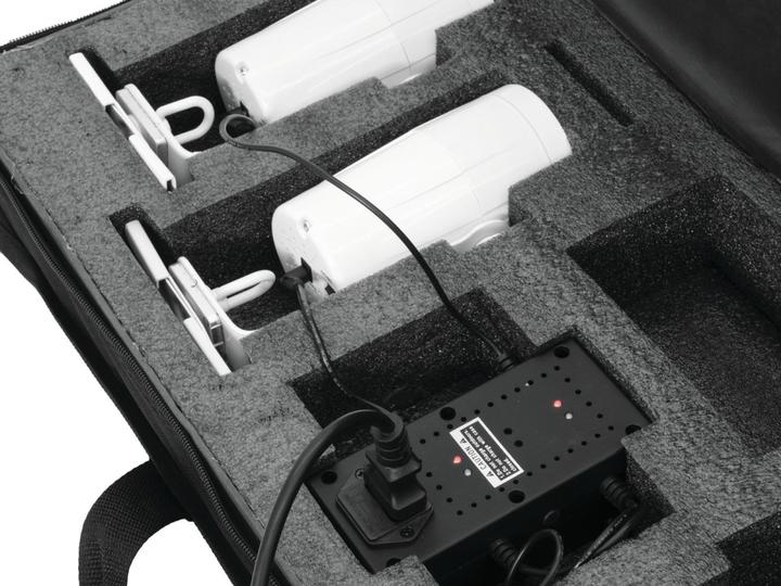 Actual product image Eurolite SB-4C soft bag with charger