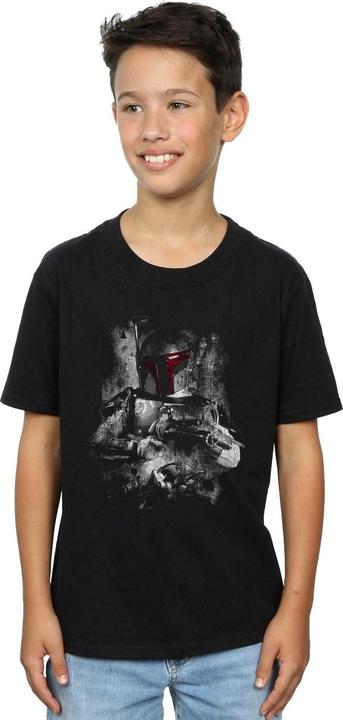 Immagine prodotto Star Wars Boba Fett Distressed Maglietta Ragazzi (116)