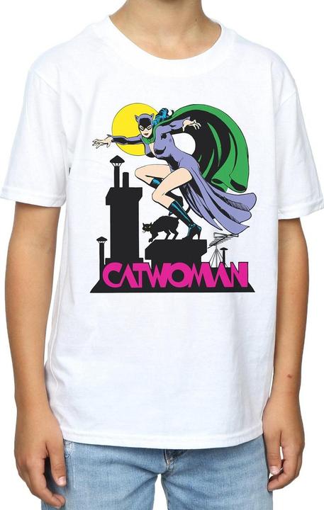 Immagine prodotto Catwoman Text Logo Maglietta Ragazzi (140, 146)