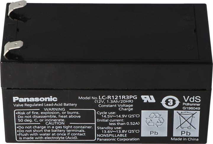 Image du produit XCell Batterie au plomb rechargeable adaptable sur Dimeq EKG 503V (1300 mAh)