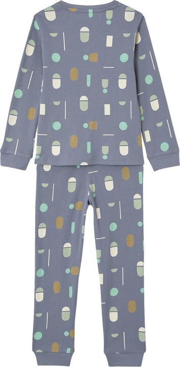 Produktbild Vertbaudet 2er-Set Jungen Schlafanzüge mit HAPPY-Print und Recycling-Baumwolle (110)