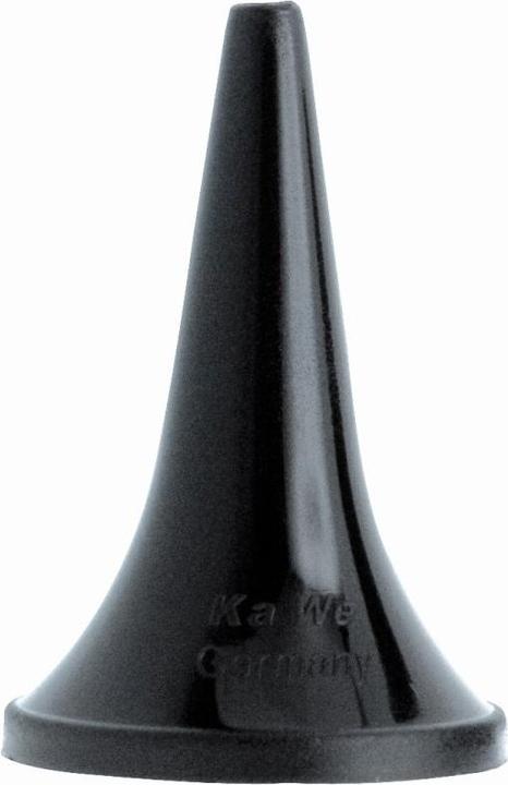Produktbild Kawe Einweg-Ohrtrichter zu C Otoskop Ø 2,5 mm schwarz, 10x100 Stk.