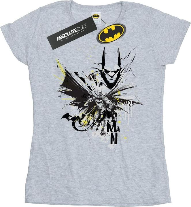 Batman Batface Splash Baumwolle TShirt (XL)