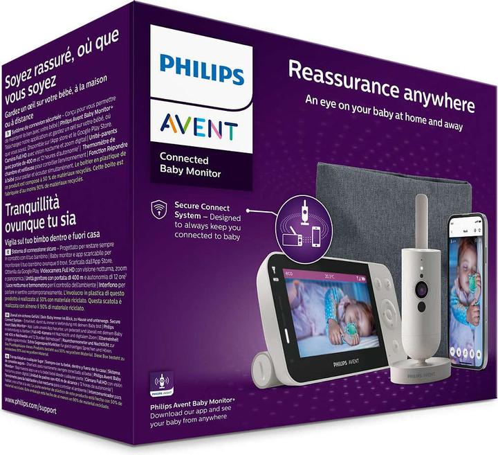 Produktbild Philips Avent Video Connected (Babyphone mit Kamera, 400 m)