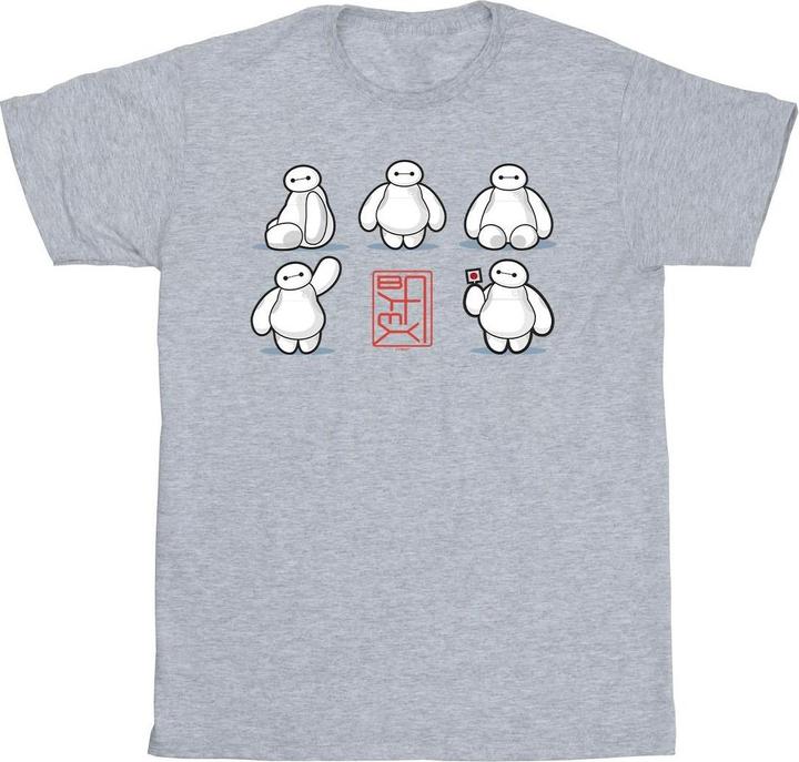 Image du produit Disney - T-shirt BIG HERO BAYMAX MANY POSES - Homme (L)